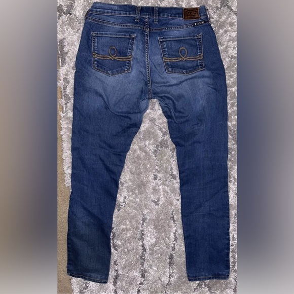 Lucky Brand Sofia Skinny Ankle Jeans 8/29 Medium Wash Stretch Blue Denim Women's - Picture 2 of 10